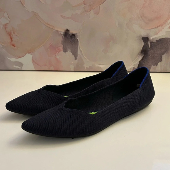 ! Rothy’s the Point in navy blue size 9 - Picture 1 of 5